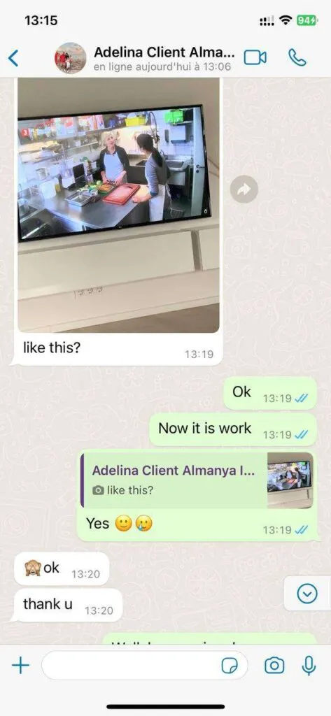 WhatsApp-snabb teknisk supportinteraktion 4